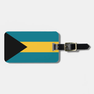 Etiqueta De Bagagem Bandeira das Baamas