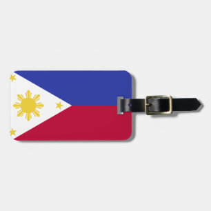 Etiqueta De Bagagem Bandeira das Filipinas