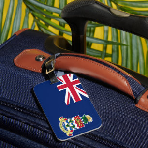 Etiqueta De Bagagem bandeira das Ilhas Cayman