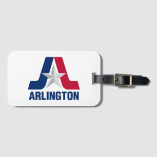 Etiqueta De Bagagem Bandeira de Arlington, Texas