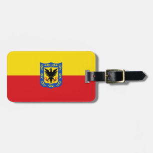 Etiqueta De Bagagem Bandeira de Bogotá, Colômbia