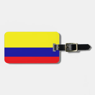 Etiqueta De Bagagem Bandeira de Colômbia
