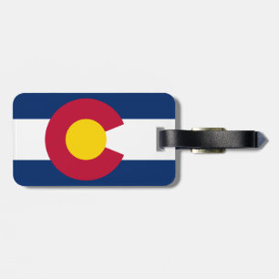 Etiqueta De Bagagem Bandeira de Colorado