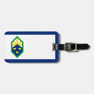 Etiqueta De Bagagem Bandeira de Colorado Springs