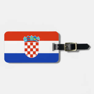 Etiqueta De Bagagem Bandeira de Croatia