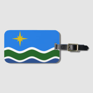 Etiqueta De Bagagem Bandeira de Duluth, Minnesota