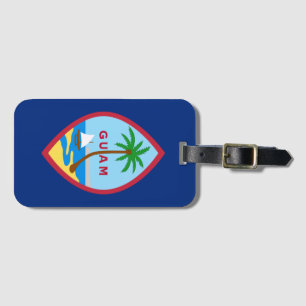 Etiqueta De Bagagem Bandeira de Guam