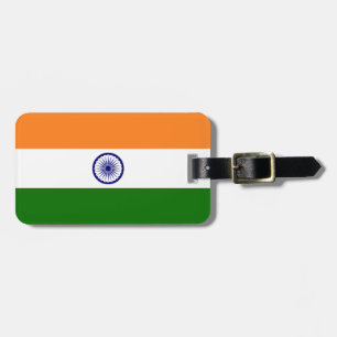 Etiqueta De Bagagem Bandeira de India