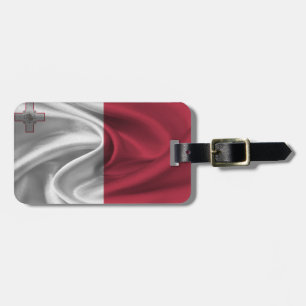 Etiqueta De Bagagem Bandeira De Malta