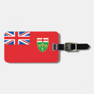 Etiqueta De Bagagem Bandeira de Ontário