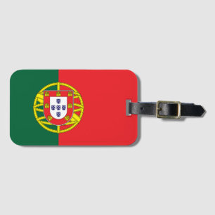 Etiqueta De Bagagem Bandeira de Portugal
