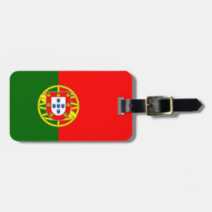 Etiqueta De Bagagem Bandeira de Portugal