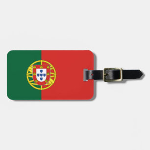 Etiqueta De Bagagem Bandeira de Portugal