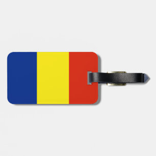 Etiqueta De Bagagem Bandeira de Romania