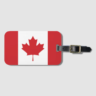 Etiqueta De Bagagem Bandeira do Canadá