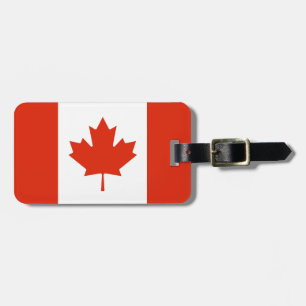 Etiqueta De Bagagem Bandeira do Canadá