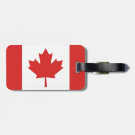 Etiqueta De Bagagem Bandeira do Canadá