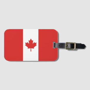 Etiqueta De Bagagem Bandeira do Canadá