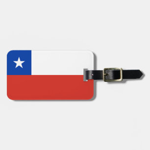 Etiqueta De Bagagem Bandeira do Chile