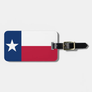 Etiqueta De Bagagem Bandeira do estado de Texas