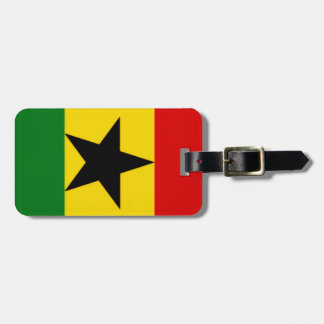 Etiqueta De Bagagem Bandeira do Gana