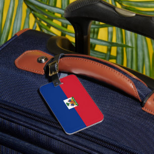 Etiqueta De Bagagem Bandeira do Haiti