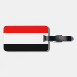 Etiqueta De Bagagem Bandeira do Iêmen