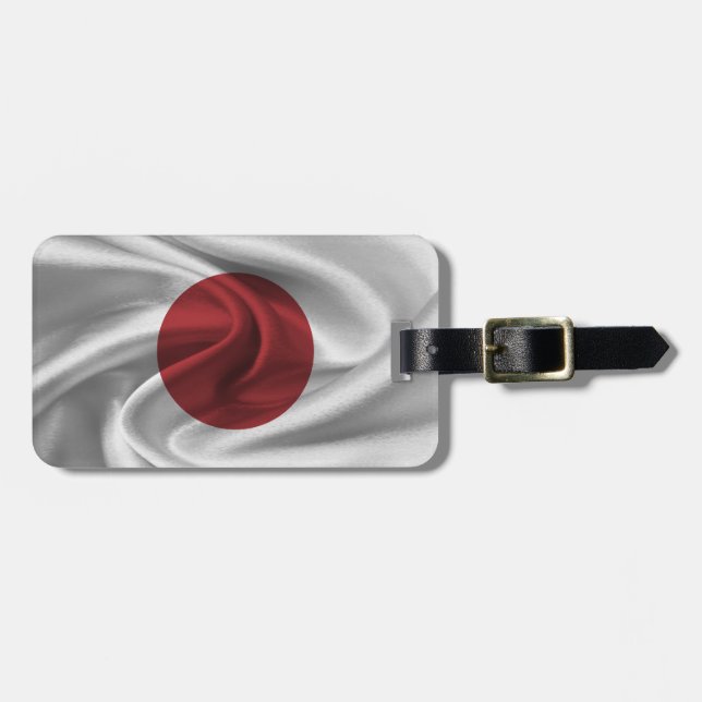 Etiqueta De Bagagem Bandeira Do Japão (Frente Horizontal)