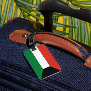 Etiqueta De Bagagem bandeira do Kuwait