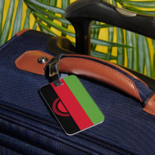 Etiqueta De Bagagem Bandeira do Malawi