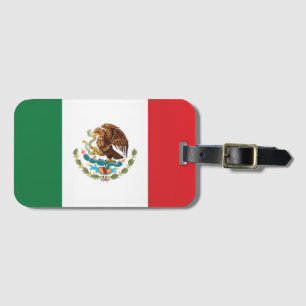 Etiqueta De Bagagem Bandeira do México