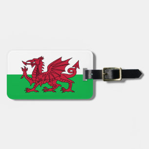 Etiqueta De Bagagem Bandeira do País de Gales