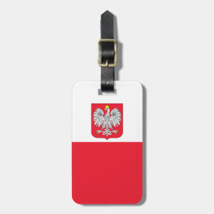 Etiqueta De Bagagem Bandeira do Polônia