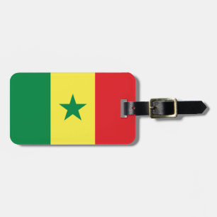 Etiqueta De Bagagem Bandeira do Senegal Easy ID Personal