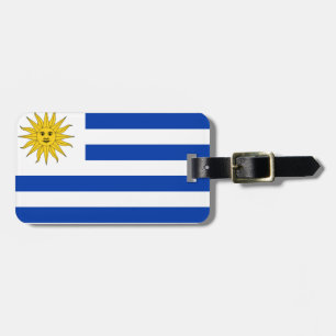 Etiqueta De Bagagem Bandeira do Uruguai