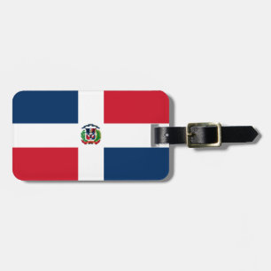 Etiqueta De Bagagem Bandeira dominiquense
