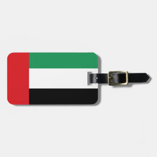 Etiqueta De Bagagem Bandeira dos Emirados Árabes Unidos