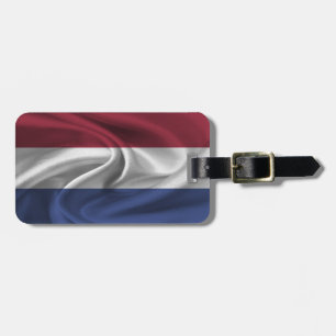 Etiqueta De Bagagem Bandeira dos Países Baixos