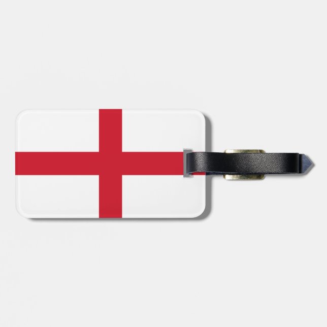 Etiqueta De Bagagem bandeira inglesa (Traseira Horizontal)
