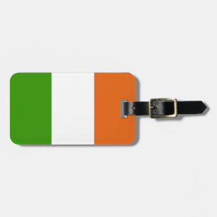 Etiqueta De Bagagem Bandeira irlandesa