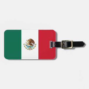 Etiqueta De Bagagem Bandeira mexicana