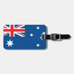 Etiqueta De Bagagem Bandeira nacional australiana