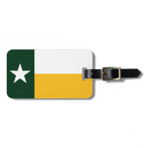 Bandeira verde e Dourado de Texas