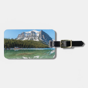 Etiqueta De Bagagem Banheiro próximo ao lago Louise - Banff, Canadá