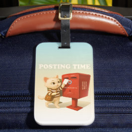 Etiqueta De Bagagem Bao Bao: Posting Time with Retro Taiwan Mailbox