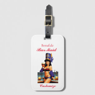 Etiqueta De Bagagem Bar Bonafide Maid Thunder_Cove