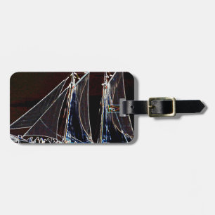 Etiqueta De Bagagem Barco à Vela - Fotografia Abstrata