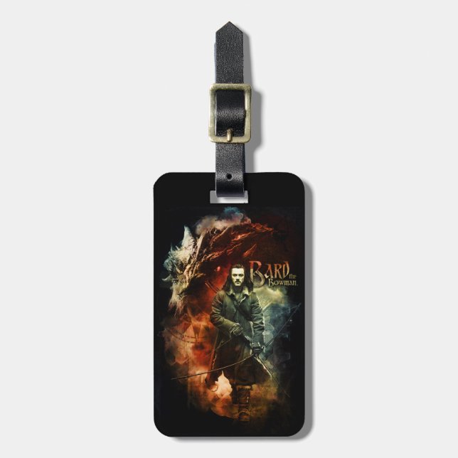Etiqueta De Bagagem BARD BOWMAN™ & Smaug (Frente Vertical)