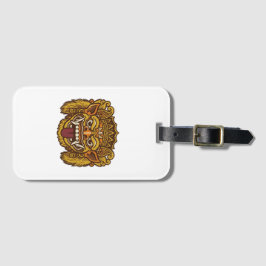 Etiqueta De Bagagem Barong Cultural Balinês