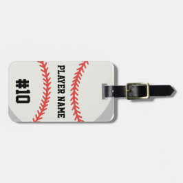 Etiqueta De Bagagem Baseball